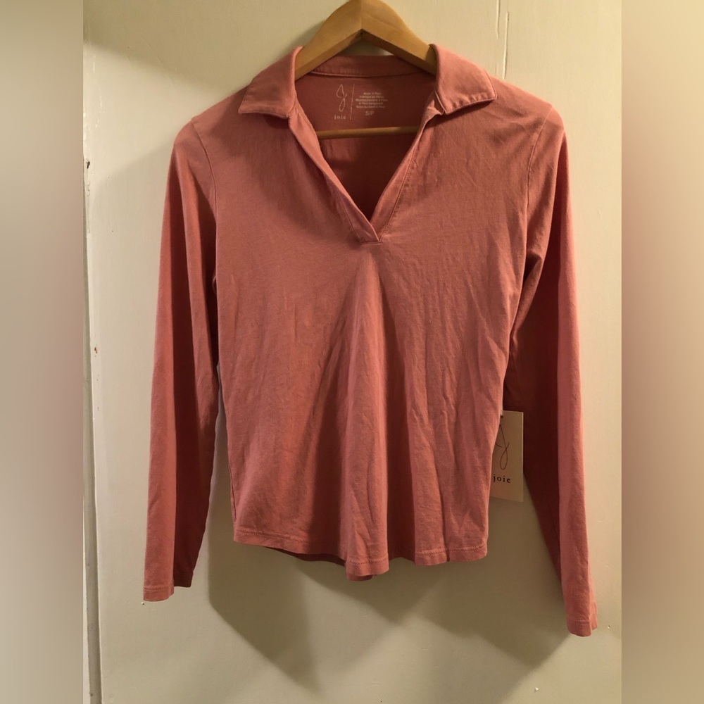 NWT- Joie Women's Rose Long Sleeve Blouse